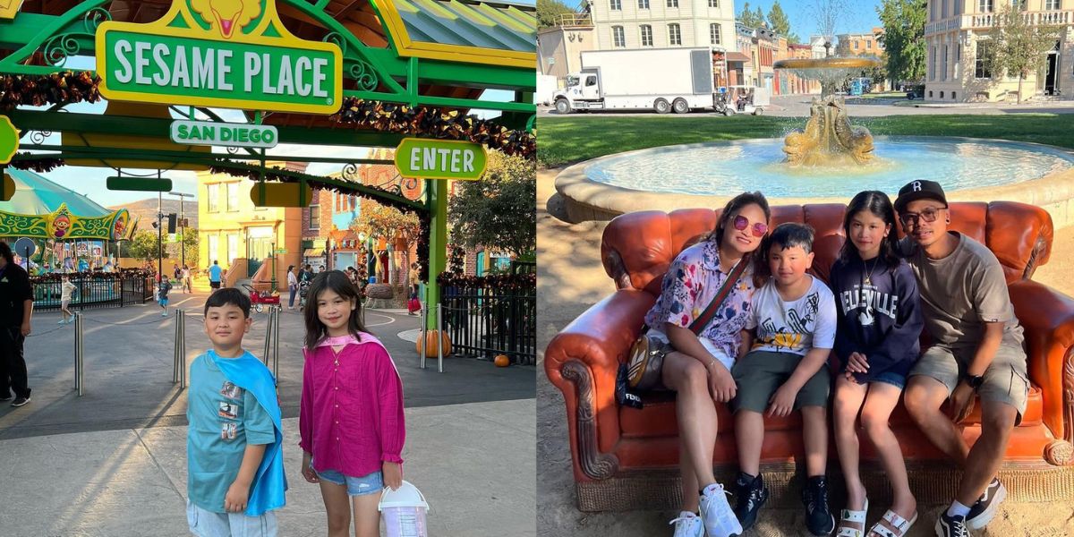 Never Caught in Gossip! 8 Photos of the Fun of Wendy Cagur and Family Vacation to America