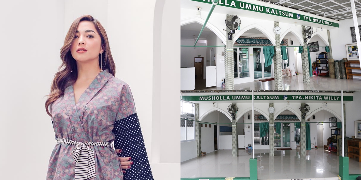 Never Boasting Wealth, Pictures of Mosque and Quranic Education Park Secretly Built by Nikita Willy