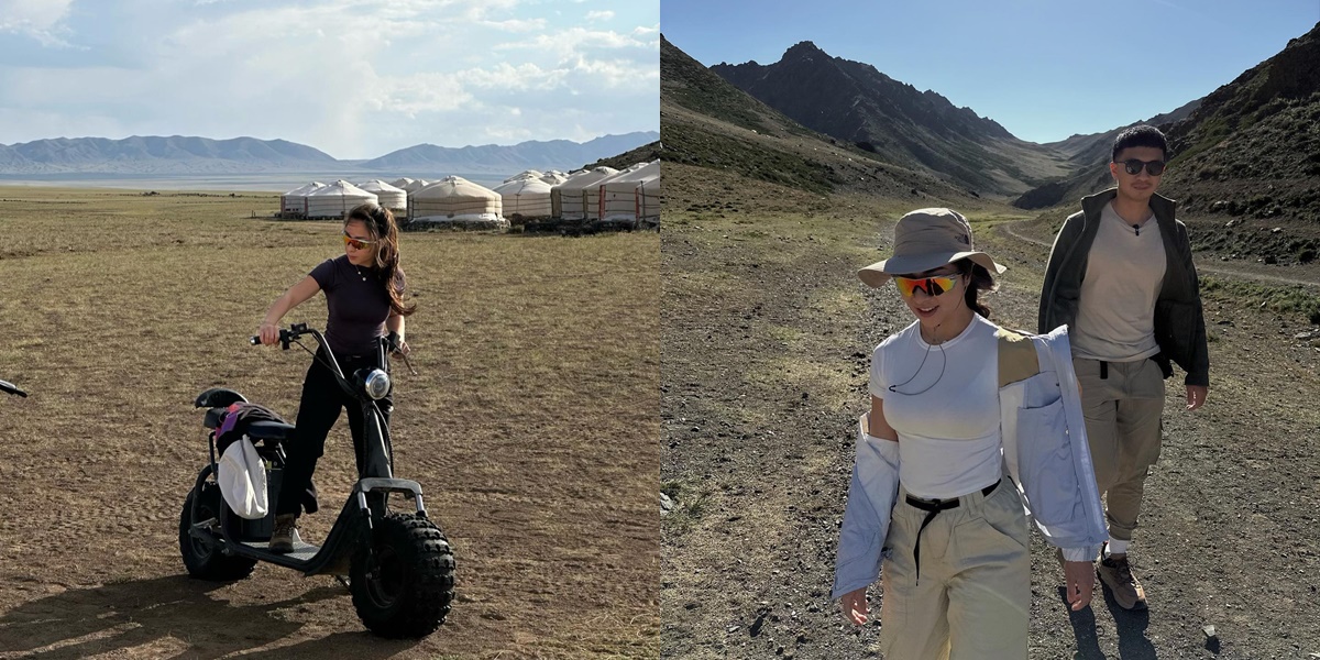 Not Afraid to be Called Selfish Leaving Children, Portraits of Nikita Willy and Husband Vacationing in the Mongolian Desert