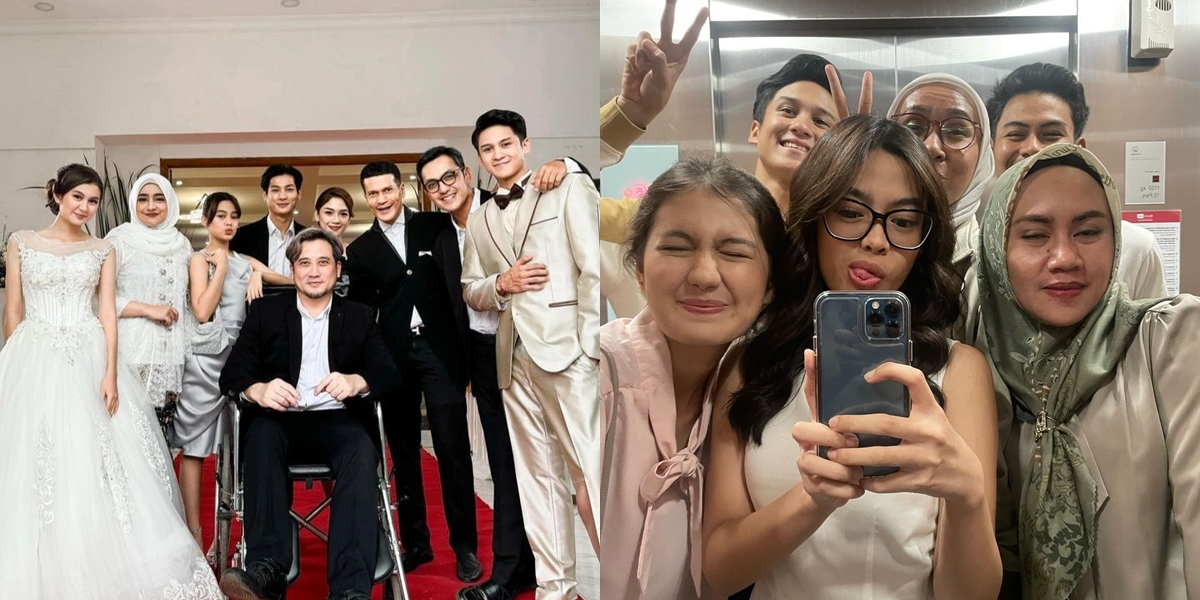 Finished, Here Are 8 Photos of the Togetherness of the Stars of the Soap Opera 'DIA YANG KAU PILIH' that Now Remain Memories - 5 Months of Shooting Together Now Like a Family