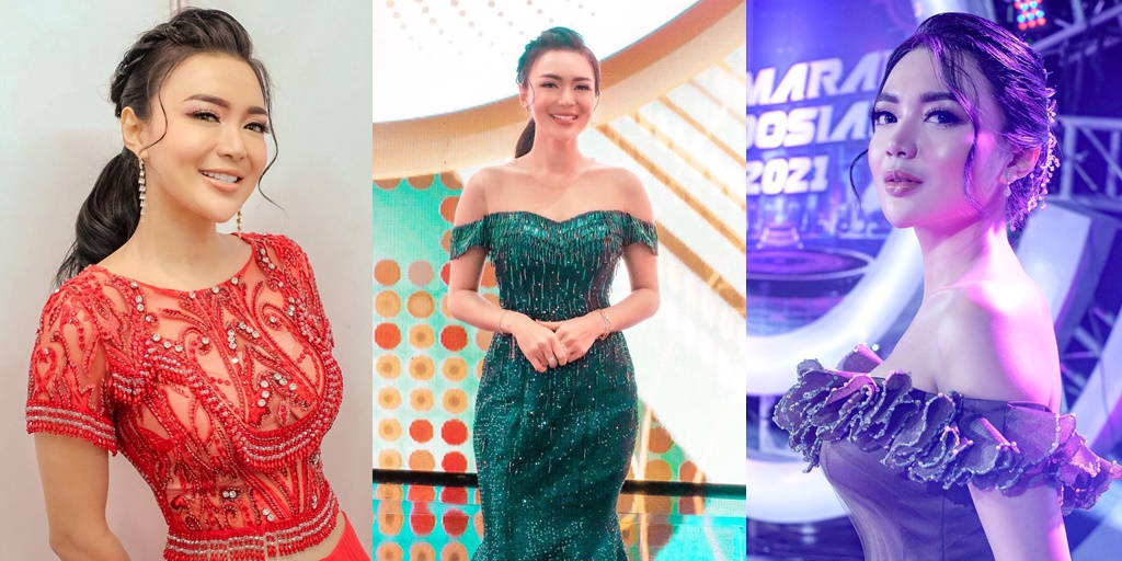 Look Different but Still Sexy, Check Out 10 Beautiful Photos of Wika Salim Wearing a Long High Slit Dress - Body Goals Highlight