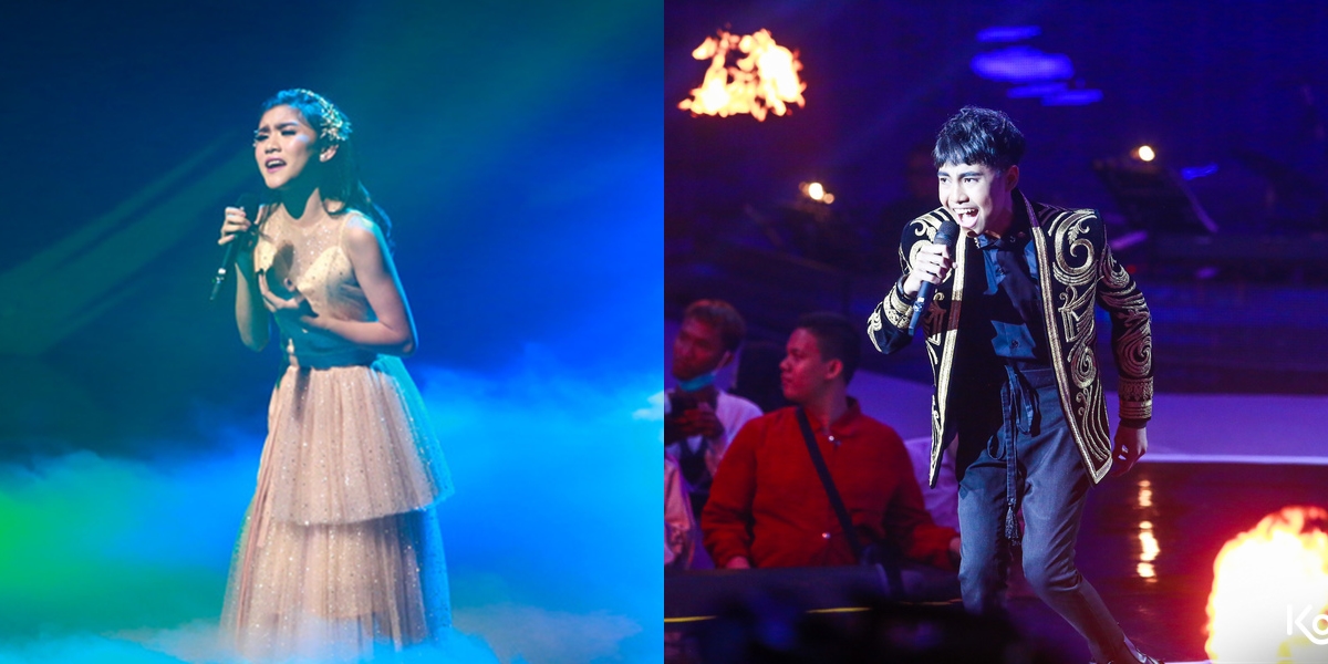 Energetic Performance, Stunning Portraits of Eby and Sridevi DA 5 at the Welcome To Indosiar Family Concert Stage