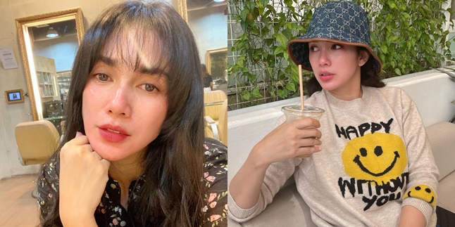 Looking Fresh with Bangs Hairstyle, 8 Pictures of Ussy Sulistiawaty Praised Like a Teenager - Doesn't Look Like a Mother of 5 Children