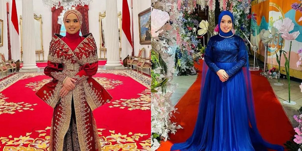 Glamorous and Elegant Appearance, Here are 10 Photos of Princess Ariani Wearing Luxurious Dresses Radiating Enchanting Aura - Appearing on Big Stages to the National Palace