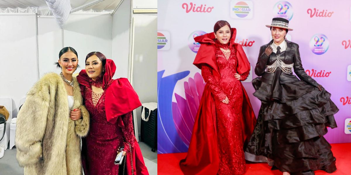 Looking Glamorous with Paris Designer Outfits at the 29th Anniversary Celebration of Indosiar, Singer Neta Gabrynev Apparently a Big Fan of Agnez Mo