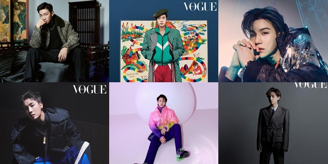 V in Vogue Korea x Louis Vuitton Photoshoot 