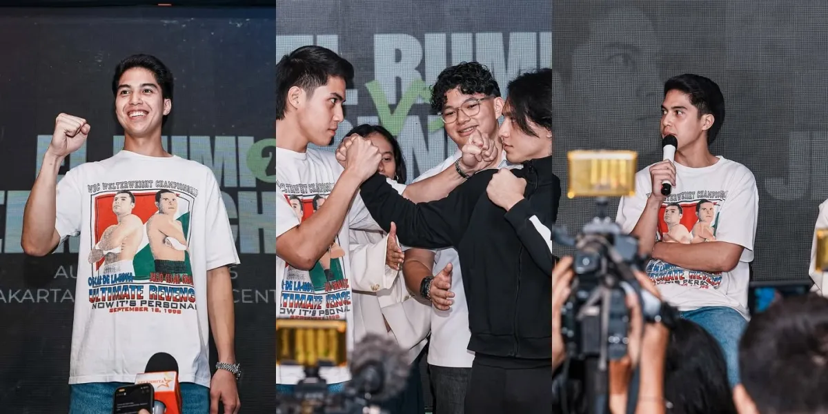 Rematch Against Jefri Nichol, El Rumi Says Boxing Needs Brain Not Just Muscles
