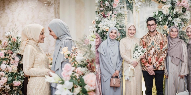 Responding to the Issue of Being Proposed by the Prince of Dubai, Here are 8 Photos of Laudya Cynthia Bella when Attending Her Friend's Wedding - Netizens: Hopefully She Will Follow Soon