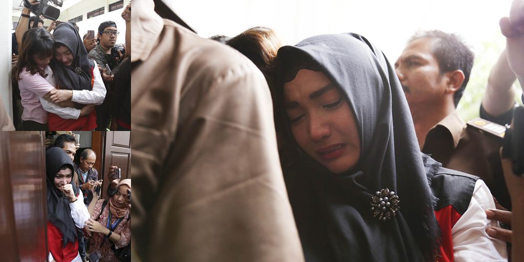 Roro Fitria's Heartbreaking Tears After Being Sentenced to 4 Years & a Fine of 800 Million