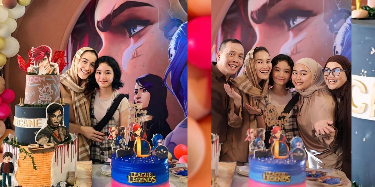 Without a Luxurious Party, Here are 8 Photos of Ayu Ting Ting Celebrating Bilqis' Birthday with a Simple Surprise at Home