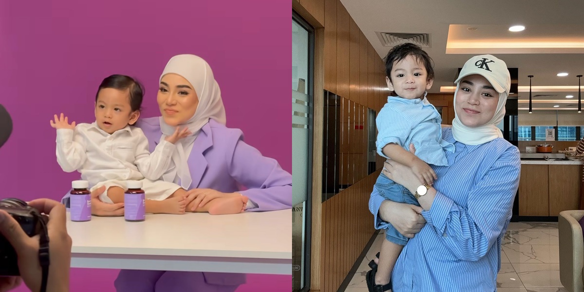 Accompanying Mother for Pregnancy Check Up, 8 Pictures of Uyaina Arshad and Her Son's Togetherness - Always Compact