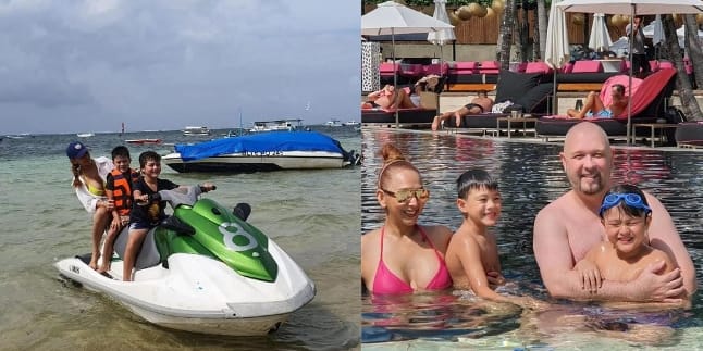 Undergoing Stage 4 Cancer Treatment! 10 Photos of Kiki Fatmala's Vacation in Bali - Looking Hot and Smiling