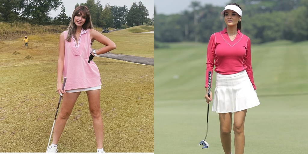 Including Nia Ramadhani, Here are Photos of Artists Who Love Playing Golf - Their Styles are Cool and Gading Marten Experiences the Field in America