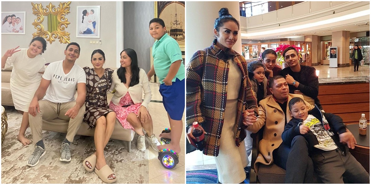 Separated by 2 Countries, Take a Look at Krisdayanti's Closeness with Her 2 Stepchildren that Rarely Gets Attention