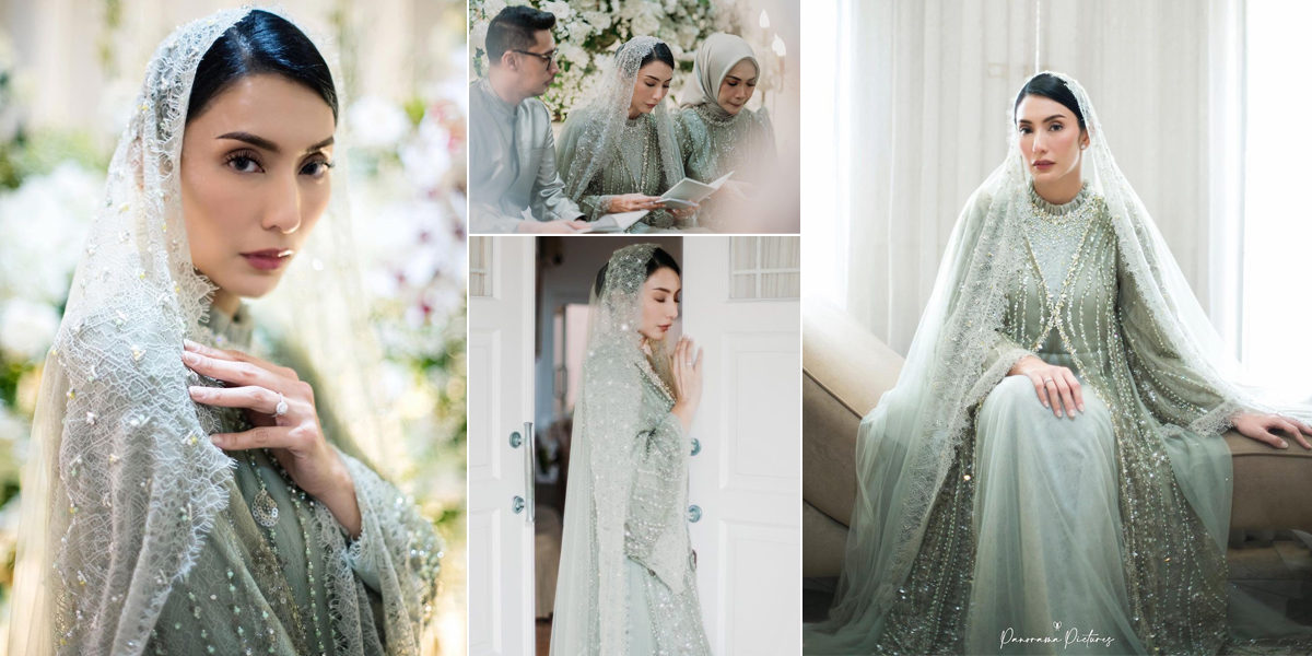 Tersage-Sage, 8 Beautiful Photos of Tyas Mirasih's Appearance at the Pre-Wedding Religious Ceremony