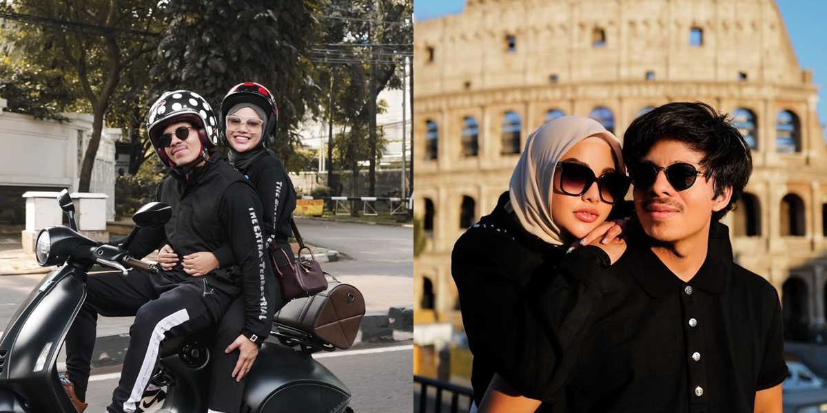 Revealed Almost Divorced After 2 Months of Marriage, Here are 8 Photos of Aurel Hermansyah and Atta Halilintar's Affection like Newlyweds