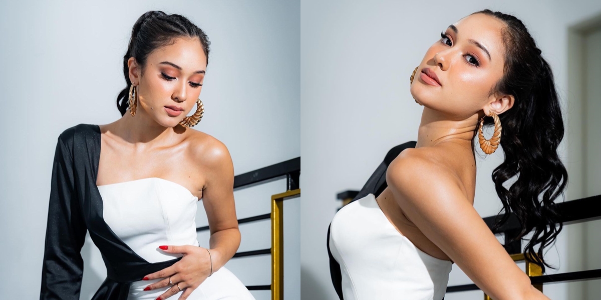 Stay Beautiful Without Long Dresses, Here are 8 Photos of Yasmin Napper, Star of 'LOVE STORY THE SERIES', Attending SCTV's Birthday - Her Costume is Really Unique!