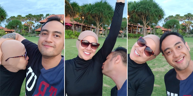 Stay Intimate Despite Being Criticized by Netizens, Venna Melinda Once Again Shows Romantic Photos Including Armpit Kissing with Ferry Irawan