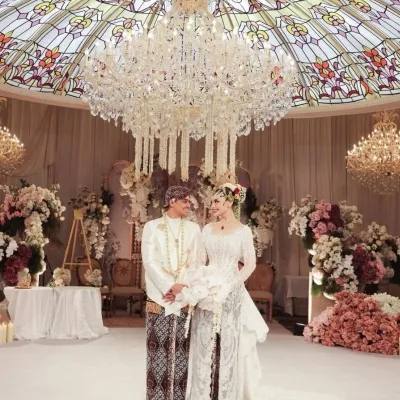 Potret Akad Nikah Tengku Nadira dan Teuku Agassi Revano: Usung Adat Jawa