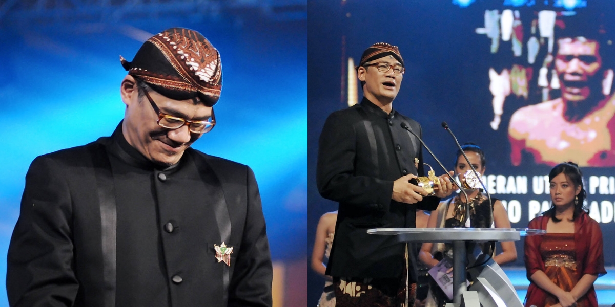 Tio Pakusadewo at the Indonesian Film Award