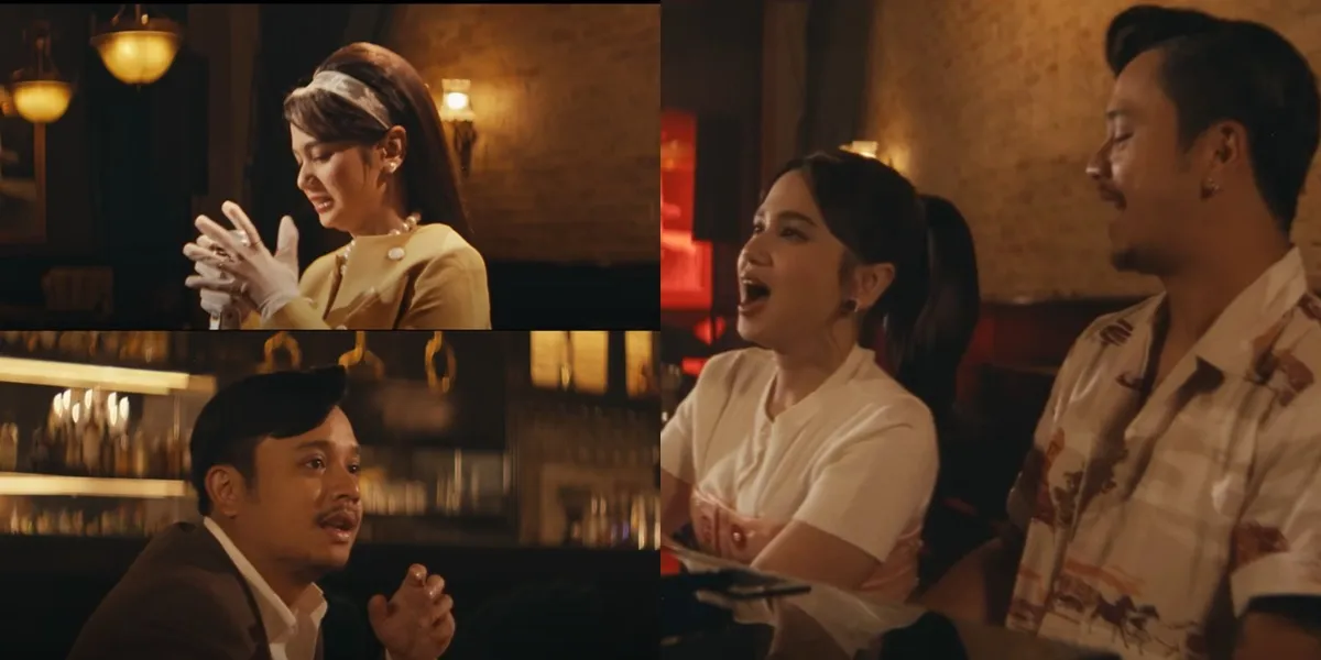 Tissa Biani Appears Retro in 'Gelora Asmara', Cute and Adorable with Derby Romero