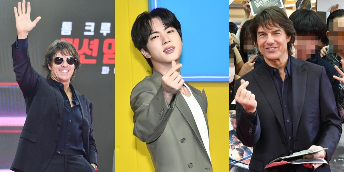 Tom Cruise Will Be a Guest Star on Jin BTS's YouTube Show, Hollywood Icon and Mr. Worldwide Handsome Meet
