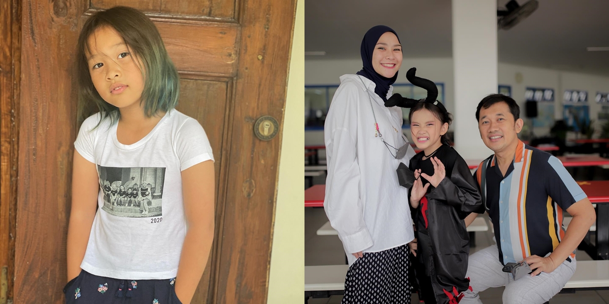 Very Tomboy, This is a Portrait of Zaskia Adya Mecca and Hanung Bramantyo's Daughter who Loves Soccer