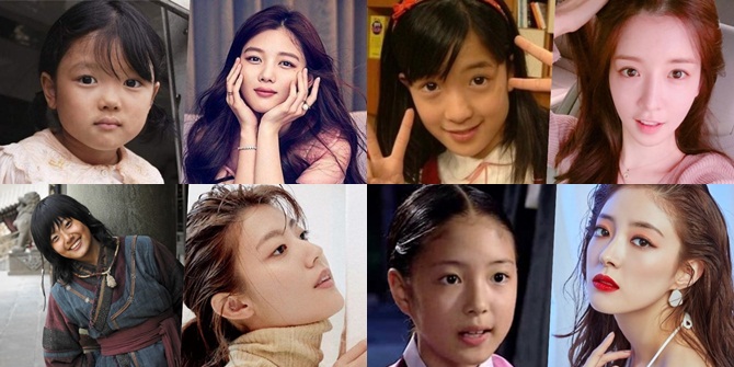 Transformation of 10 Former Child Actresses, Once Cute Now Main Cast