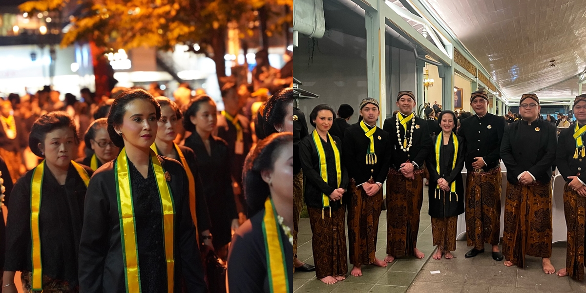 Preserving Culture, 7 Portraits of Ayushita Participating in the Satu Suro Parade in Surakarta City