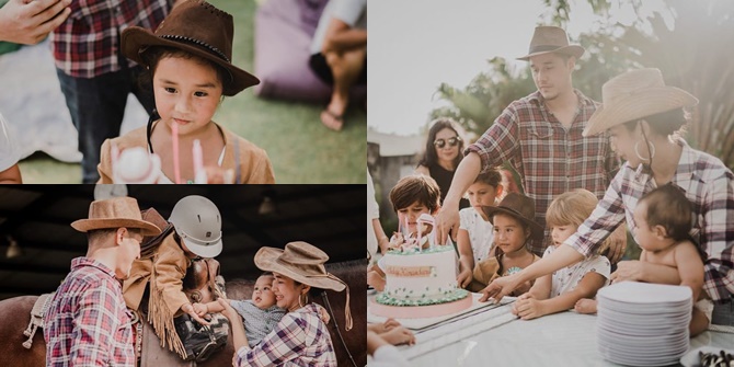 Happy Salma's First Child's Birthday, Unique & Fun Cowboy Theme