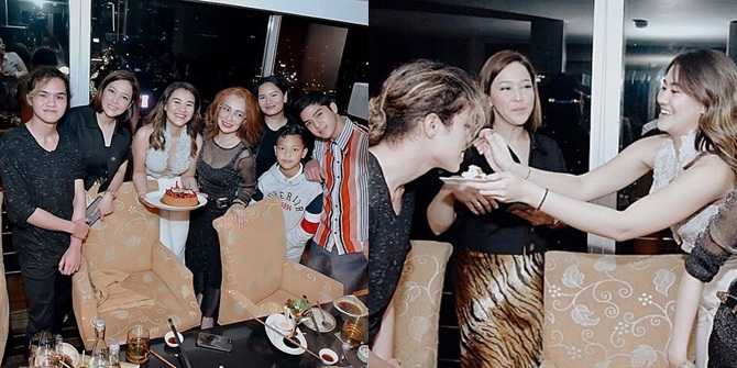 17th Birthday, Aaliyah Massaid Feeds Mama Reza, Bunda Maia, and Dul