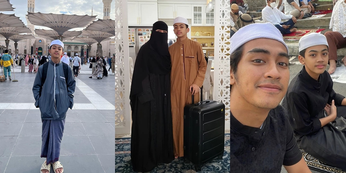 Umi Pipik Releases the Departure of Her Youngest Son to Study in Yemen, Take a Look at 8 Pictures of Bilal Ataya Who is Equally Handsome as Abidzar Al Ghifari