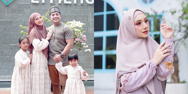 Announcing Pregnancy Through IVF Program, Portrait of Indri Giana, Ustaz Riza Muhammad's Wife, who is More Charming