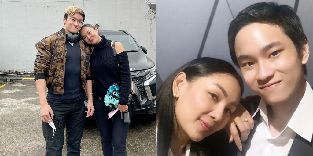 After Leaving Since Divorce, See 9 Pictures of the Closeness of Kalina Oktarani and Azka Corbuzier - The Moment of Apology from the Mother to Her Child Makes Her Face Happy and Similar