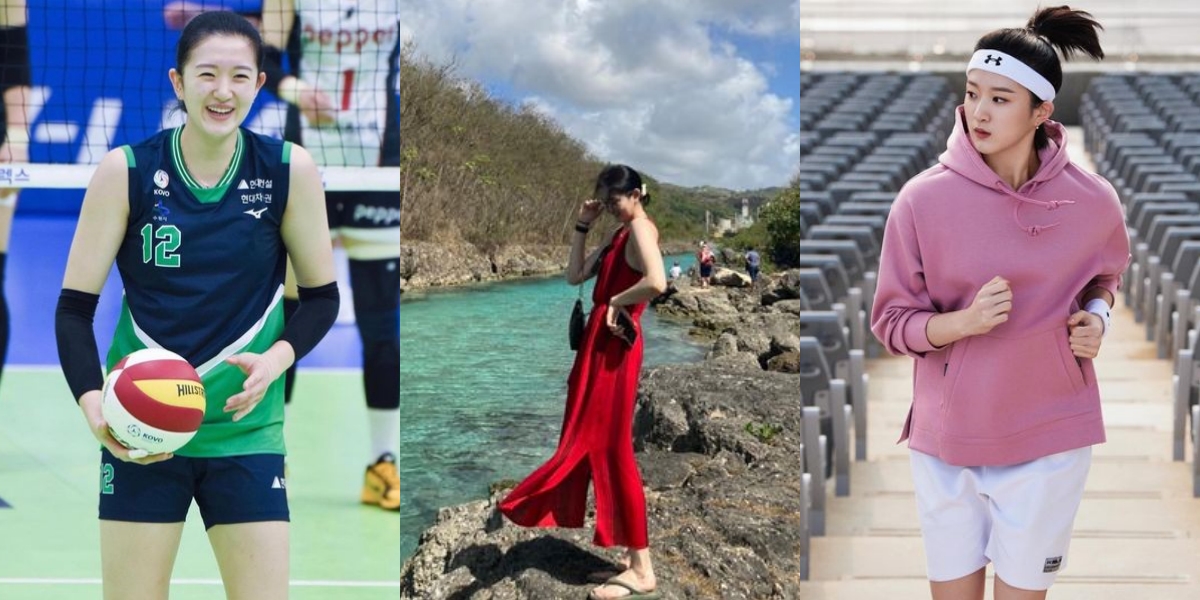 Viral Because of Dancing Trendy TikTok Songs Before Competing, 10 Enchanting Photos of Beautiful Volleyball Athlete Lee Da Hyeon On and Off the Field