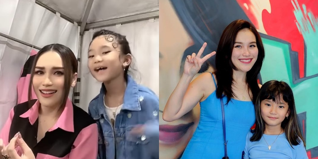 Viral Mocking the Single Mother, 8 Pictures of Bilqis & Ayu Ting Ting who are Besties