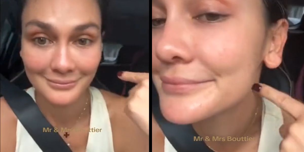 Luna Maya's Live Video on Instagram Without Makeup Goes Viral, Confidently Revealing Dark Spots on Her Face