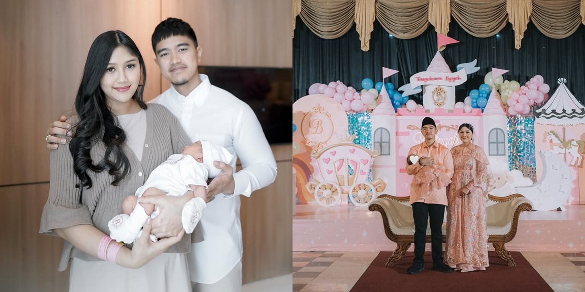 The Face is Still a Secret, 8 Photos of Kaesang with His Child - Just Held Akikah Ceremony