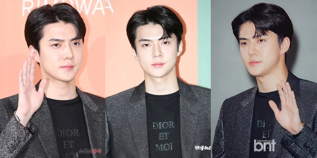 Handsome Face Like a Sculpture, 10 Latest Photos of Sehun EXO