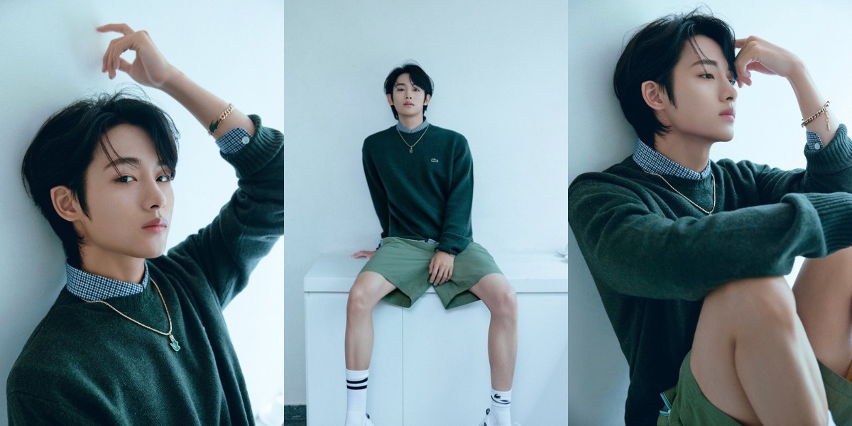 Winwin NCT Radiates Charming Visuals in Latest Photoshoot with Lacoste!