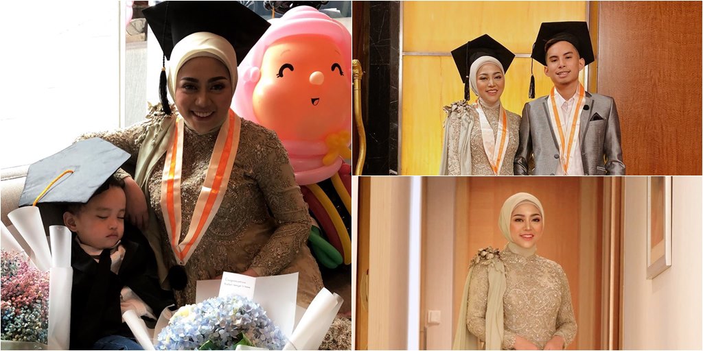 Wisuda Rachel  Vennya  Okin Raih Gelar Sarjana Setelah 