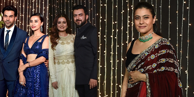 Worst Dress Celebs at Priyanka Chopra - Nick's Wedding Reception, Kajol is There!