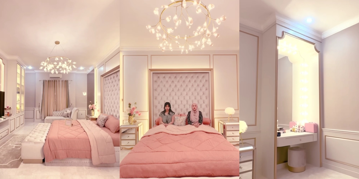 Realizing Childhood Dreams, Detailed Photos of Fuji's New Pink-Themed Bedroom - Luxurious as a Five-Star Hotel