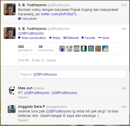 Salah mention. sumber: twitter.