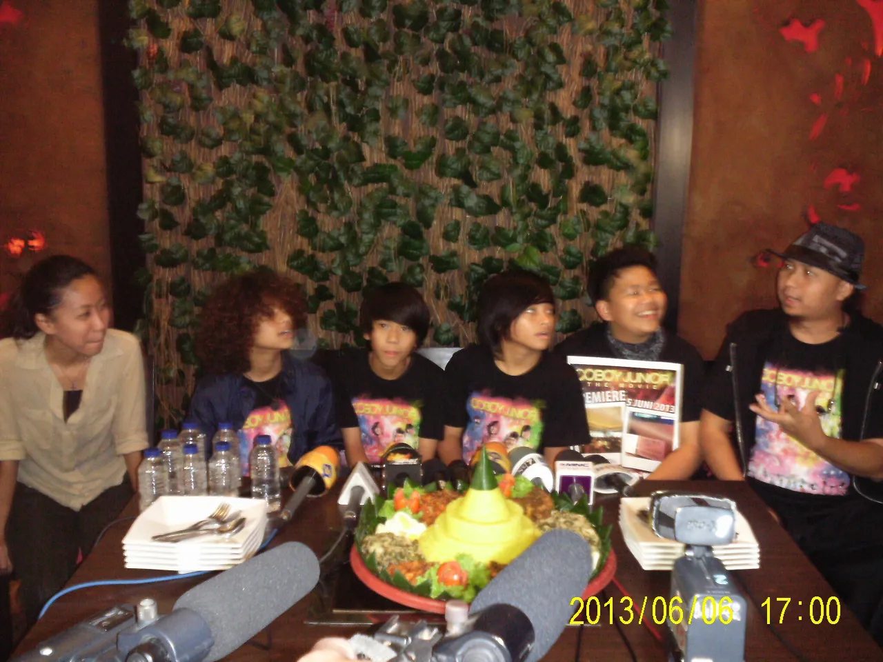 Suasana syukuran film.