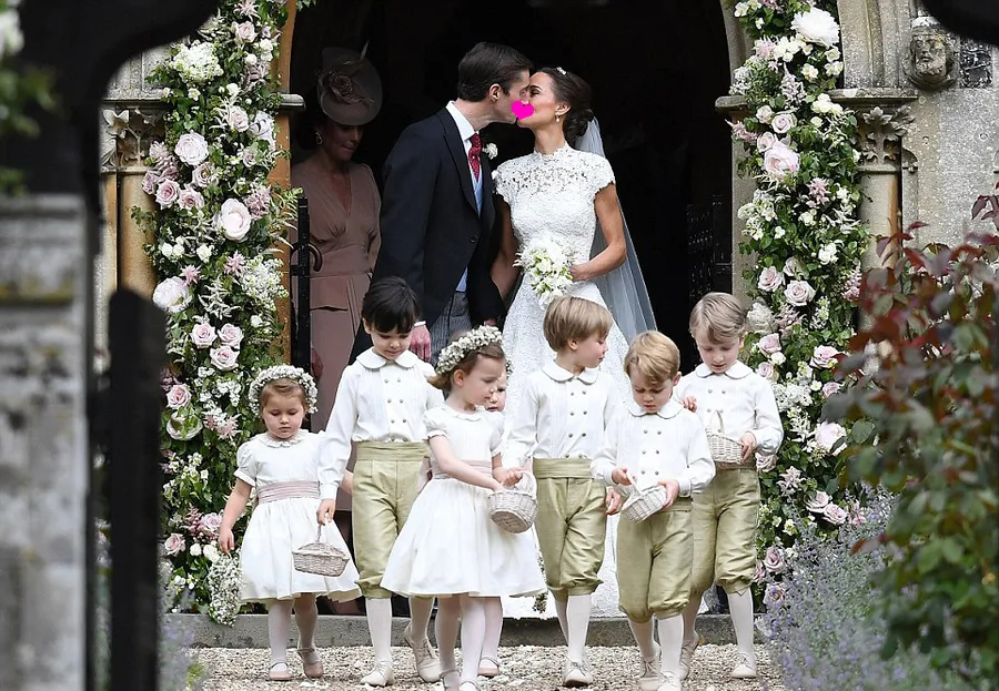 Pippa Middleton dan James Matthews mendapatkan banyak diskon © AFP