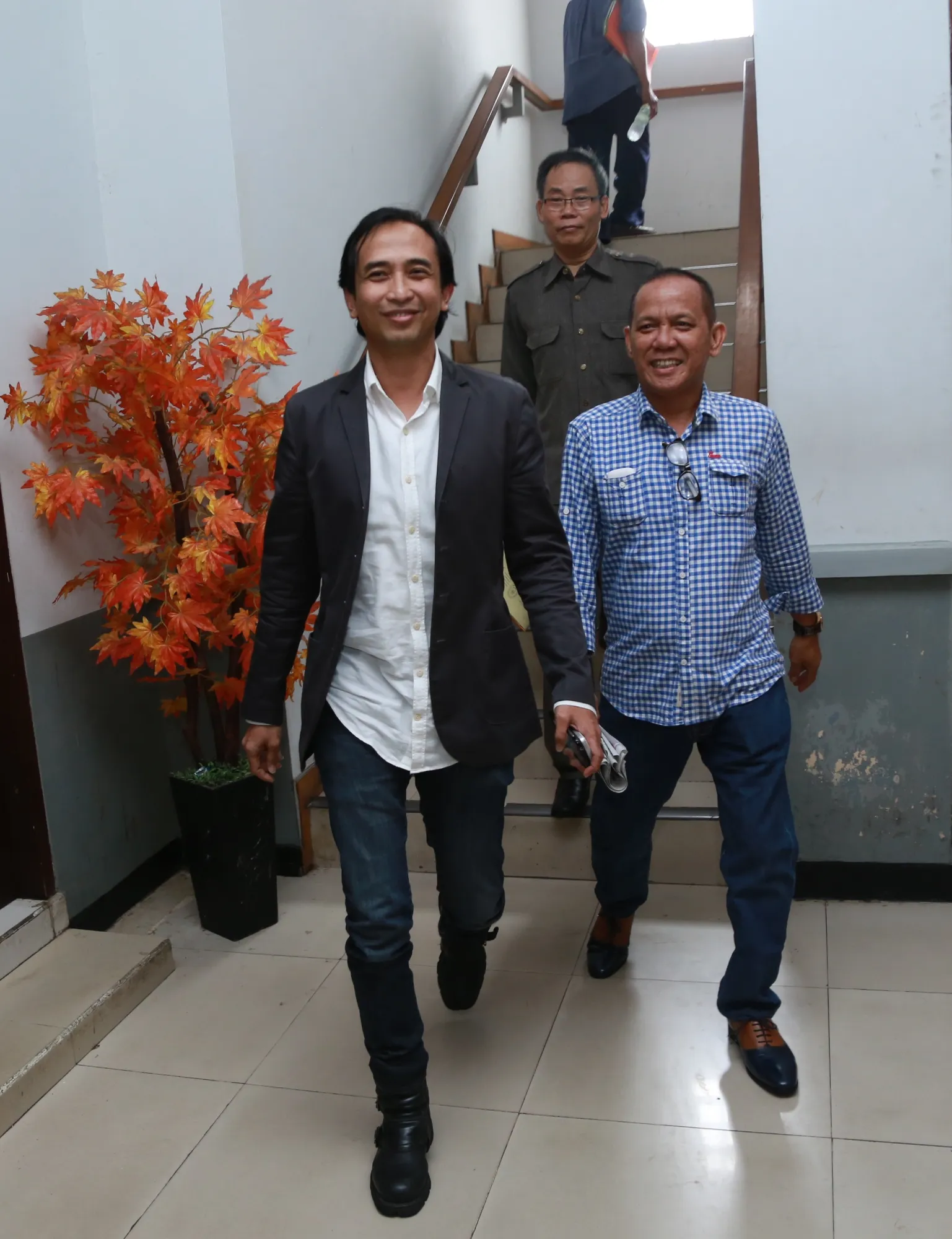 Rumah tangga berantakan, Piyu harus menjalani sejumlah rangkaian sidang cerai berdasar gugatan istri. ©KapanLagi.com/Agus Apriyanto