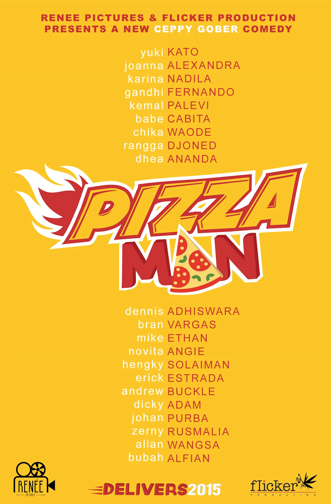 Teaser poster PIZZA MAN