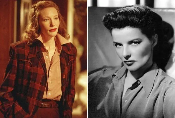 Cate Blanchett sebagai Katharine Hepburn