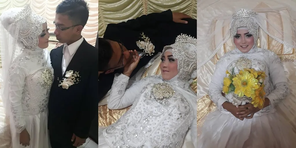 Foto dokumentasi pernikahan Iponk & Fardiah (Credit: facebook.com/iponk.thok)